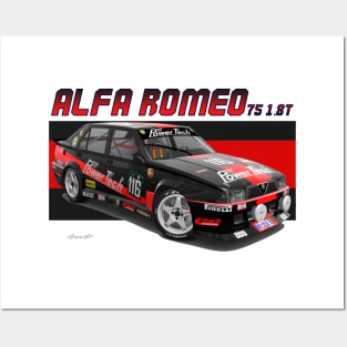 Alfa Romeo 75 Posters and Art